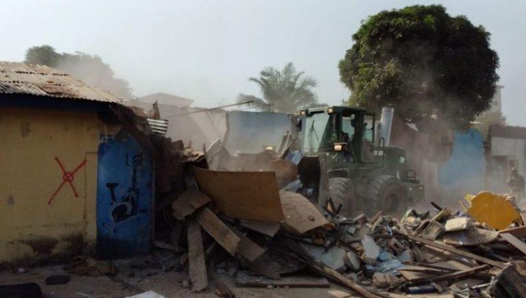 Guinée : Déguerpissements des occupants illégaux au quartier Tombo