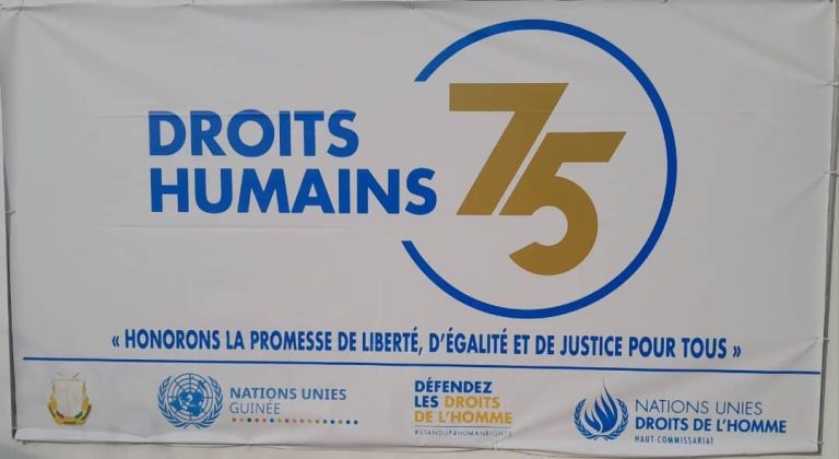 Justice/Guinée : 75èm anniversaire de là déclaration universelle des droits de l’Homme.