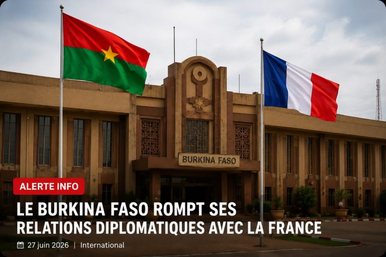 Burkina Faso : Ouagadougou annonce la rupture de ses relations diplomatiques avec la France