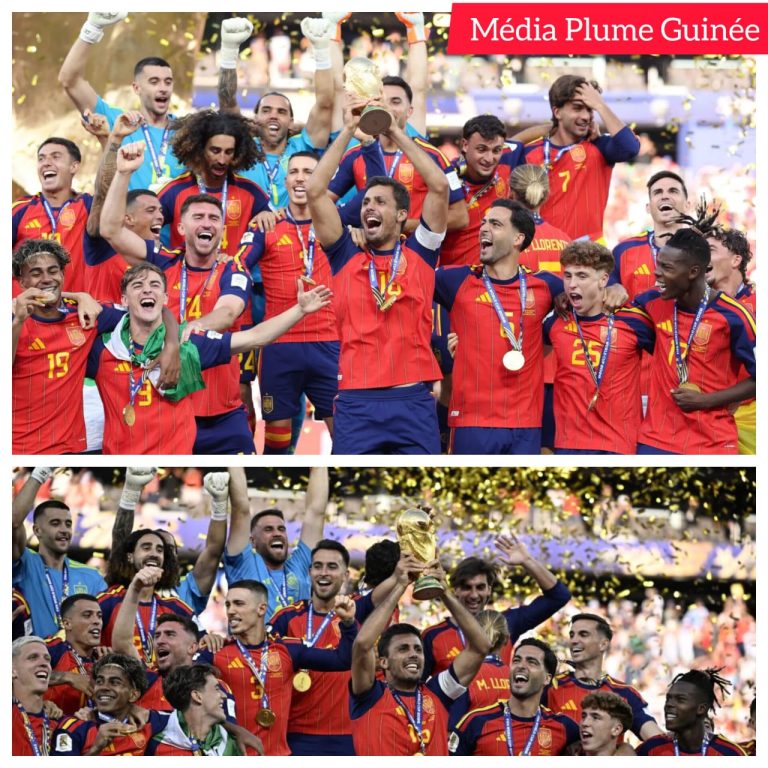 Sport / Football : Coupe du monde 2026 : l&rsquo;Espagne de Lamine Yamal sacrée championne du monde après une victoire 1-0 contre