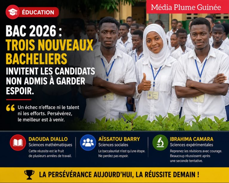 Éducation / Baccalauréat 2026 : trois nouveaux bacheliers invitent les candidats non admis à garder espoir.