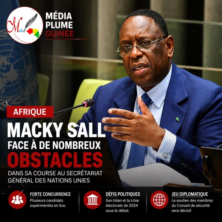 Afrique / Course au secrétariat général de l&rsquo;ONU : Macky Sall confronté à de nombreux obstacles.