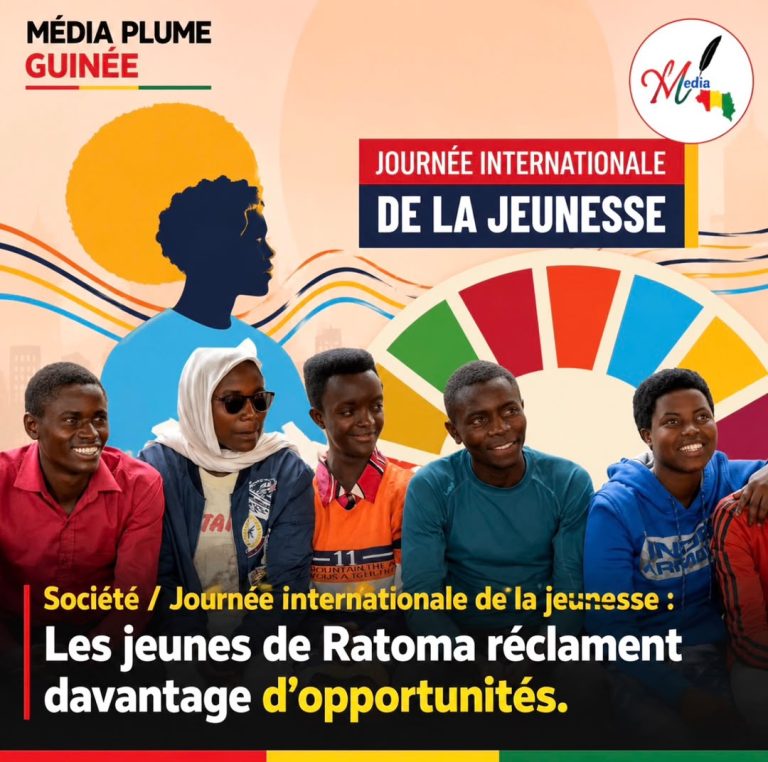Société / journée internationale de la jeunesse : les jeunes de Ratoma réclament davantage d’opportunités.