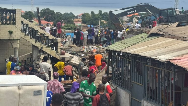 Guinée / Éboulement de Dar-es-Salam : les déguerpis dénoncent un délai trop court pour quitter les lieux.